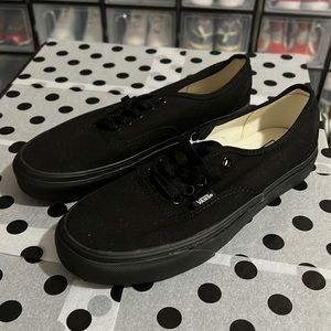 Size 6.5 original black vans